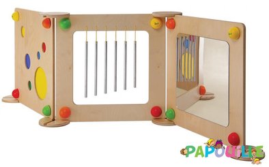 Motricité - Structure et panneaux D'activités - Set de 2 pieces d'assemblages pour les parcours