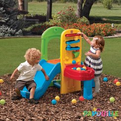 Mobilier - Aire de jeux et structure extérieure - Mini toboggan play ball fun climber step2