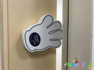 Médical et Prévention - Protection et Sécurité (EPI) - Anti pince doigts happy fingers protection de porte bleu