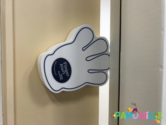 Médical et Prévention - Protection et Sécurité (EPI) - Anti pince doigts happy fingers protection de porte bleu