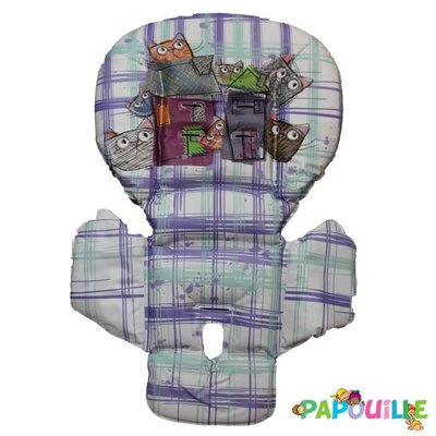 Puériculture - Coussin, Housse et accessoires pour Chaises, Transats - Coussin de rechange pour chaise haute prima pappa diner