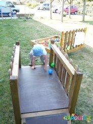 Mobilier - Aire de jeux et structure extérieure - Pont aire de jeu d'extérieur la jiole