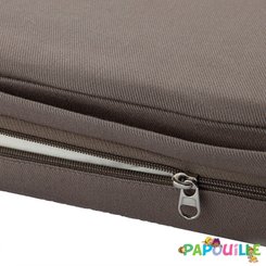 Mobilier - Tabouret et Assise au sol - Siège au sol en tissu marron