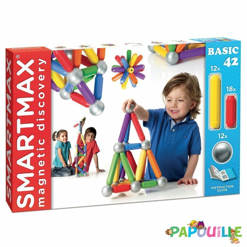 42 seulement bloc de construction magnétique jeu enfant 3 ans - con