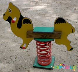 Mobilier - Aire de jeux et structure extérieure - Jeu extérieur sur ressort chameau