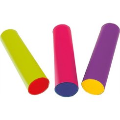 Motricité - Module de Motricité Bébé - Module cylindre bicolore en mousse pvc diam. 15 cm x l. 60 cm groix jaune