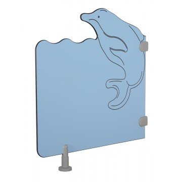 Mobilier - Barrière de séparation & Cloison crèche - Cloisonnettes wc dauphin