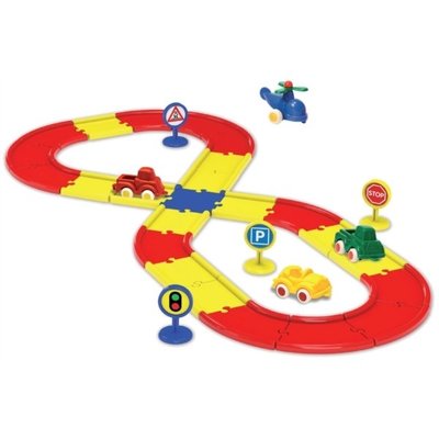 Jouets - Garages, Voitures et Circuits pour Enfant - DE // Circuit route 32 pieces