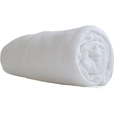 Couchage - Linge de Lit Bébé, Enfant  - Drap housse jersey 50x100cm blanc