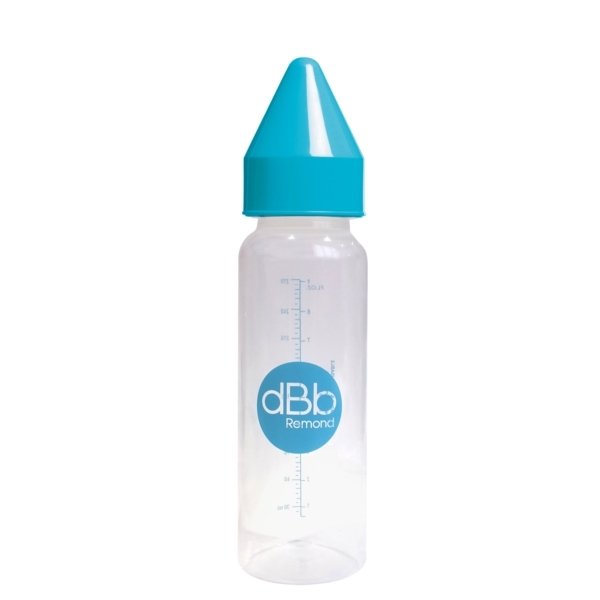 Biberon 270ml tétine silicone polypropylène turquoise rd