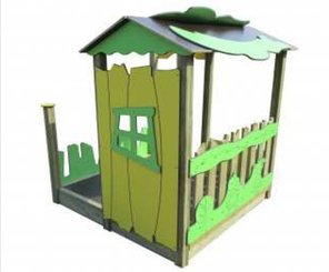 Mobilier - Aire de jeux et structure extérieure - Chalet enfant bois mississippi