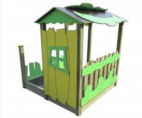 Mobilier - Aire de jeux et structure extérieure - Chalet enfant bois mississippi