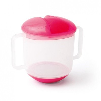 Repas - Tasse d’apprentissage - De // tasse à bec inversable avec couvercle 20cl rose
