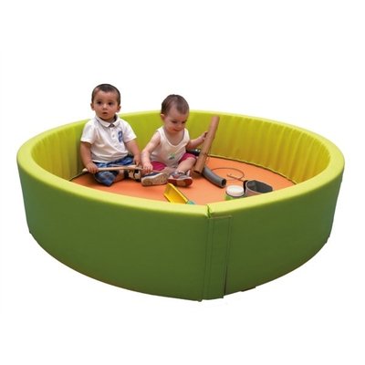 Couchage - Parc bébé Pliable, en Bois  - Parc en mousse rond enfant