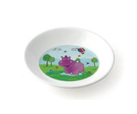 Repas - Assiettes Enfants et à Compartiments -  DE // Assiette Bouillie Mélamine Hippo