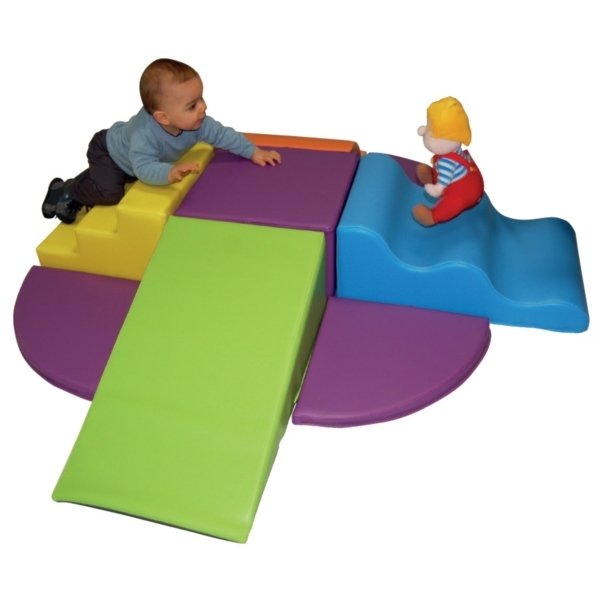 Kit de modules essentiel tipas avec tapis velcro en mousse pvc