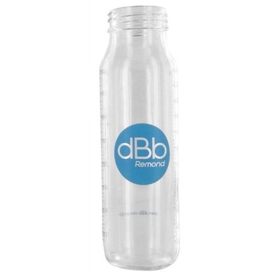 Repas - Biberons Classic et Large - Biberon en verre nu - 240 ml rd