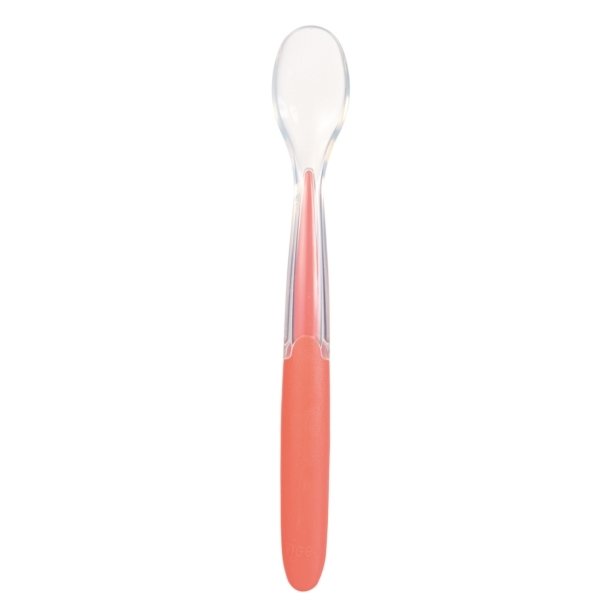 Cuillère bébé douce souple en silicone Tigex