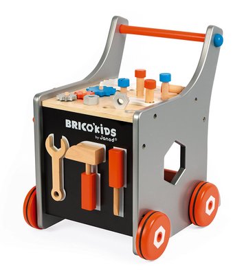 Mobilier - Mobilier de jeux d'imitation - Chariot en bois magnétique établi enfant Brico’Kids