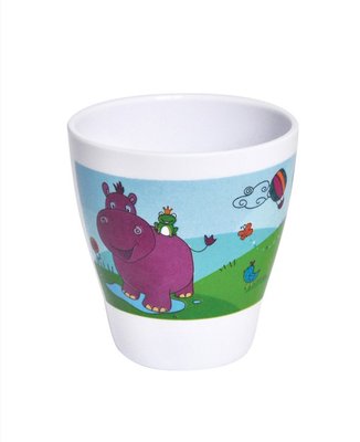Repas - Verre et Gobelets Enfants - Gobelet mélamine motif 16 cl hippo