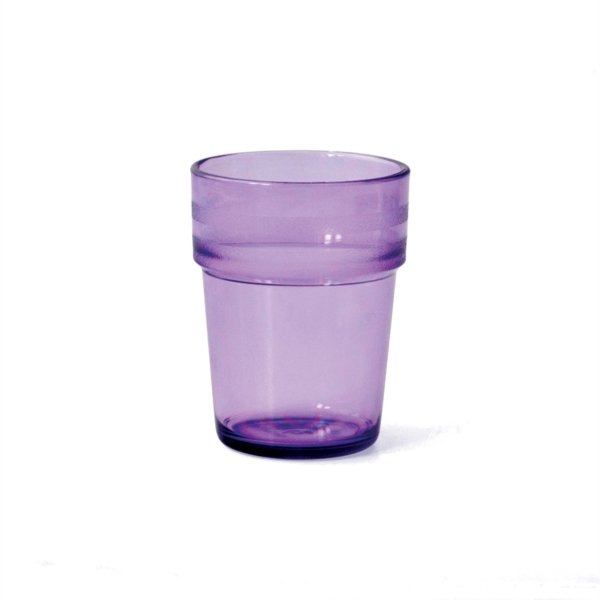 Gobelet empilable copolyester mauve 16cl