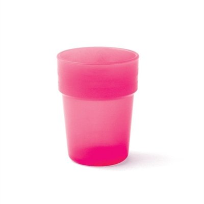 Repas - Verre et Gobelets Enfants - Gobelet empilable polypropylène 16cl rose