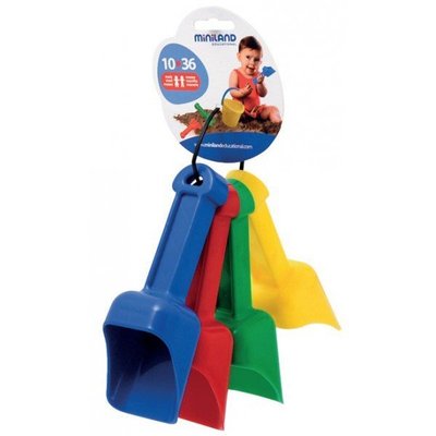 Jeux - Jeux extérieurs - Set de 4 pelles à farine