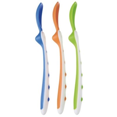 Repas - Couverts Enfant, Adulte - Lot de 3 cuillères ergonomique - hygiéniques