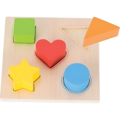Jouets - Jouets à Empiler ou à Encastrer - 5 formes a encastrer