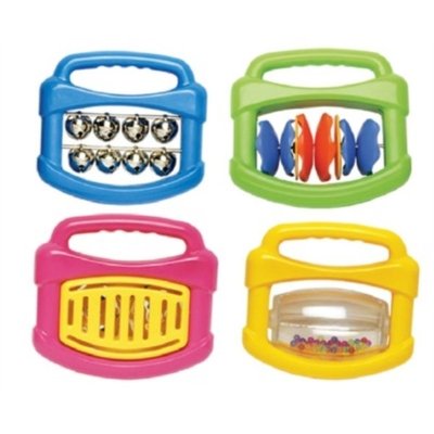 Jouets - Hochets et Jouets Sensoriels - De // hochet musical bébé orchestre - lot de 4