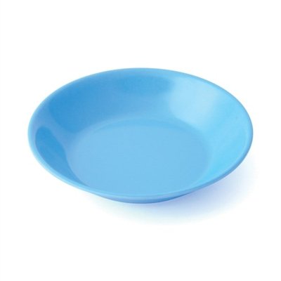 Repas - Assiettes Enfants et à Compartiments - Assiette Bouillie Mélamine Bleu