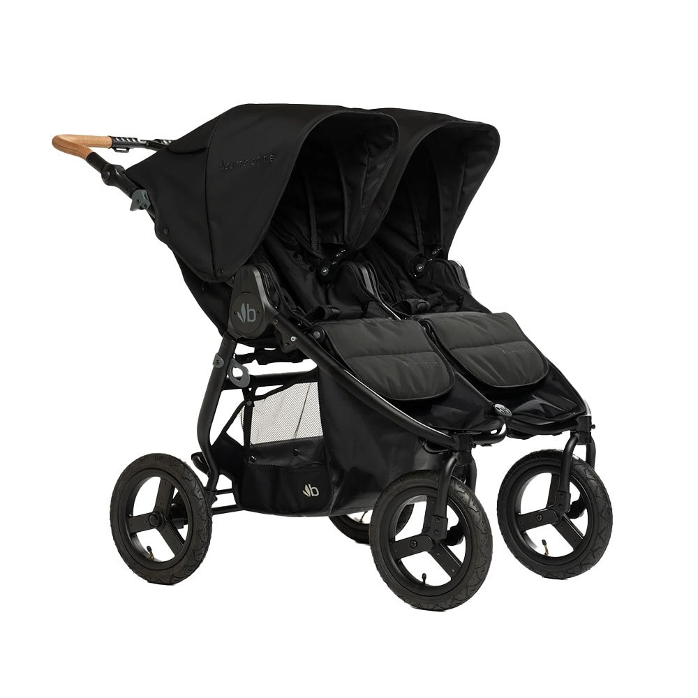Poussette double - de la naissance à 4 ans - Noir