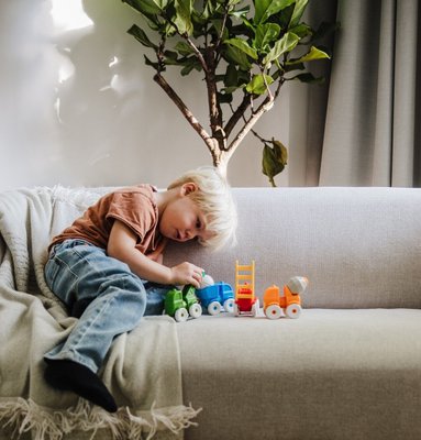 Jouets - Jeux de Construction - Mes premiers véhicules magnétiques