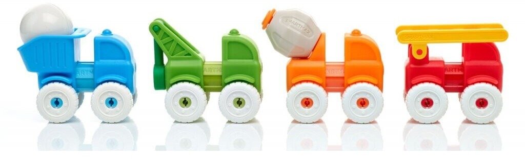 Jouets - Jeux de Construction - Mes premiers véhicules magnétiques