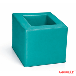 Mobilier - Meuble en mousse et Pouf - Cube de rangement 38 cm - Malouine