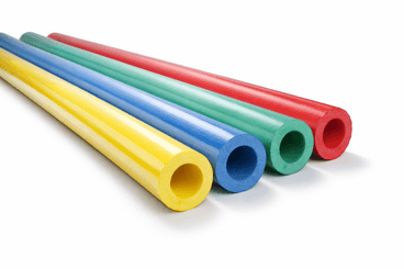 Médical et Prévention - Protection sur Mesure - Protection pour tuyau ou barreau en mousse extérieur / intérieur ⌀ 5 cm - Vert