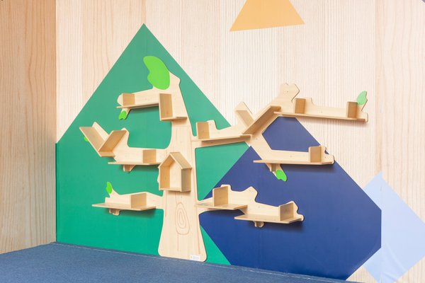 Mobilier - Meuble de rangement scolaire - Bibliothèque en arbre