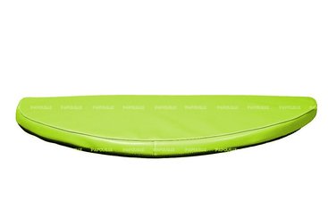 Motricité - Tapis de motricité bébé et enfant - Tapis 1/2 rond en mousse pvc 80 x 40 x 3cm pistache