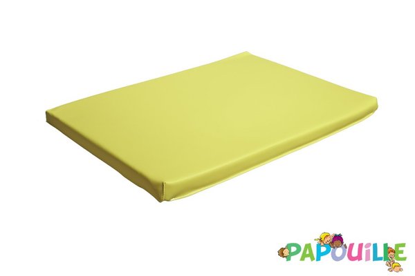Change - Matelas à Langer - Matelas à langer plat 50 x 70 ep.4cm en mousse pvc jaune