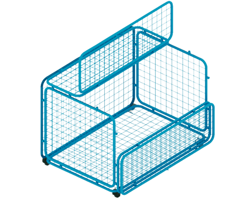 Mobilier - Meuble de rangement scolaire - Chariot mobile pour jouets