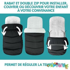 Puériculture - Accessoires de Poussette - Ep // chancelière de poussette universelle
