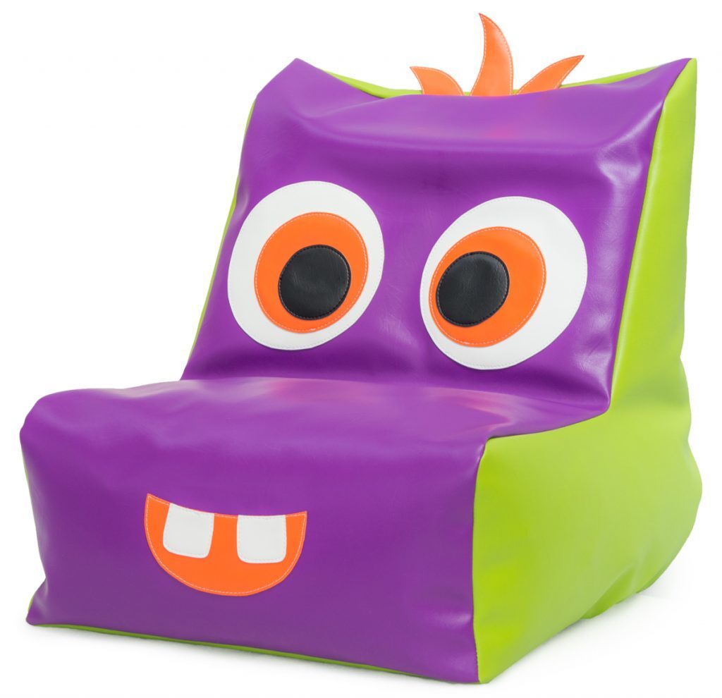 Pouf canapé petit monstre “rafa”
