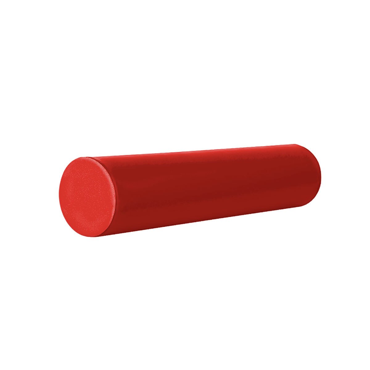 Petit module cylindre court en mousse pvc diam. 15 cm x l. 60 cm rouge