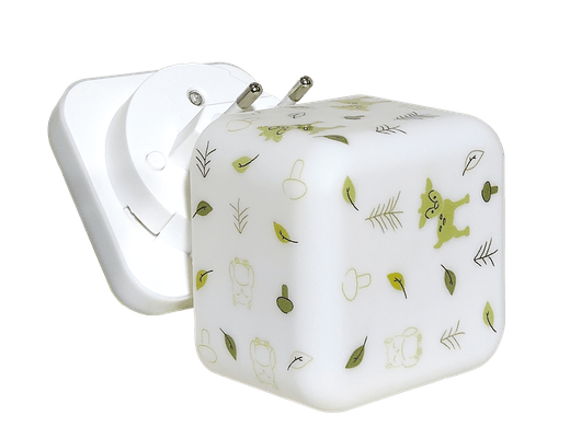 Couchage - Mobile de Lit Bébé et Veilleuse - Cube veilleuse sonore - Forêt