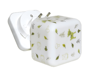 Couchage - Mobile de Lit Bébé et Veilleuse - Cube veilleuse sonore - Forêt