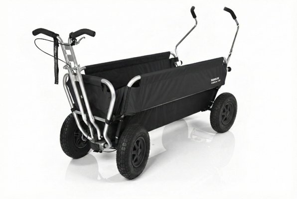 Puériculture - Poussette - Poussette chariot Rambler - 10 enfants - Noir