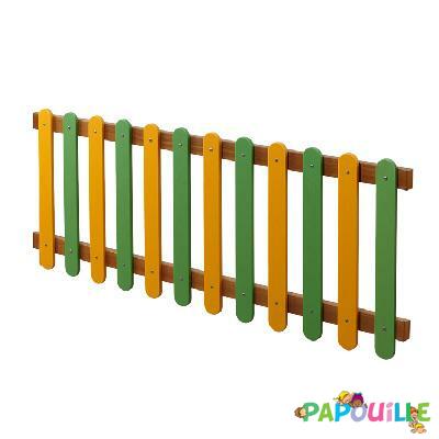 Mobilier - Barrière de séparation & Cloison crèche - Balustrade - barrière extérieur 2 mètres