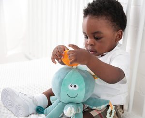Jouets - Hochets et Jouets Sensoriels - DE // La pieuvre de manipulation