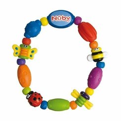 Jouets - Hochets et Jouets Sensoriels - Anneau de dentition rigide et souple bug-a-loopﾙ - 3m+