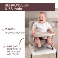 Puériculture - Chaise haute bébé et Siège Repas - Siège repas et rehausseur Bento pliable - Chicco